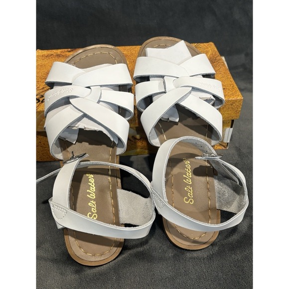 Salt Water Sandals by Hoy Shoe Original Sandal _White Size 8 - Picture 7 of 7